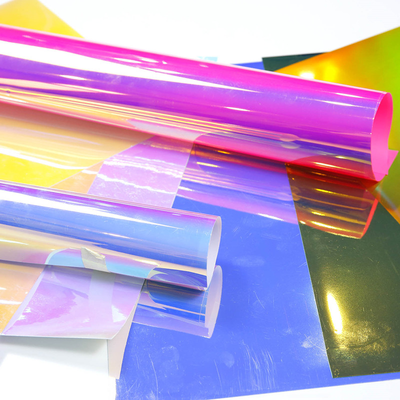 Holographic Laser Rainbow Vinyl Cut