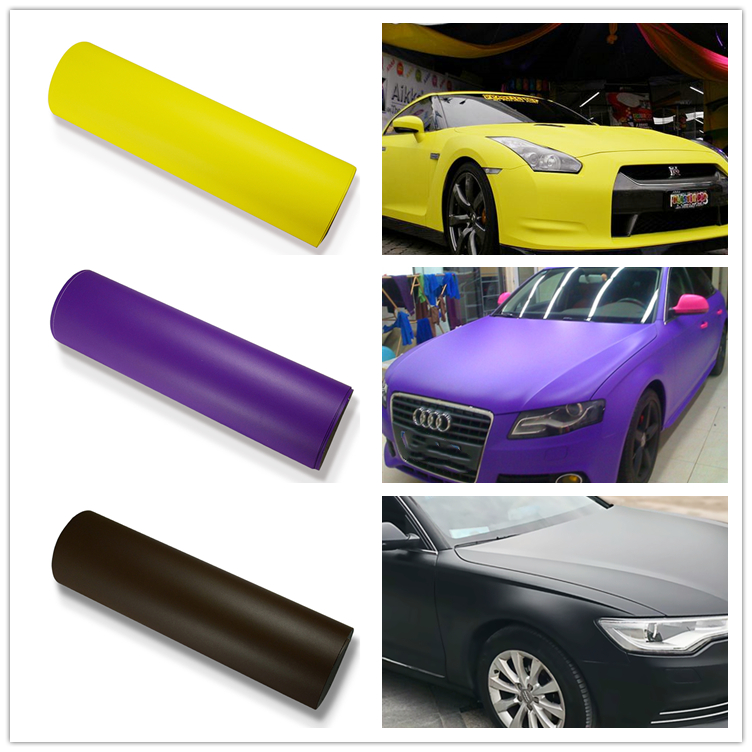 Colorful Matte Vinyl Car Wrapping Film